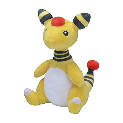 Pokémon Center: Sitting Cuties Ampharos Poké Plush, 6 Inch