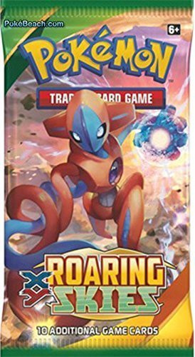 Pokemon TCG: XY Roaring Skies Booster Pack (3 Packs)
