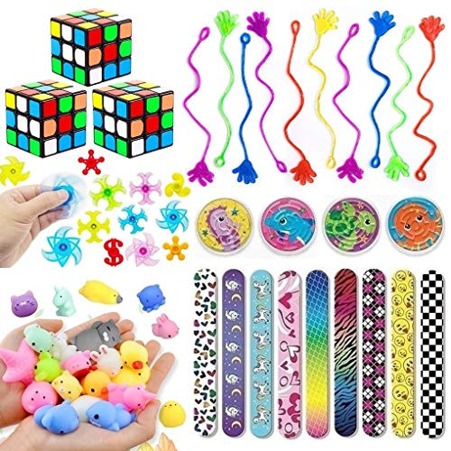 Fun Birthday Party Favors for Kids, Goodie Bag Filler, Classroom Rewards, Party Toys, Carnival Prizes, Pinata Fillers, Kids Prizes Toy, Treasure Box Toys, Classroom Prizes - School Supplies Bulk Toys