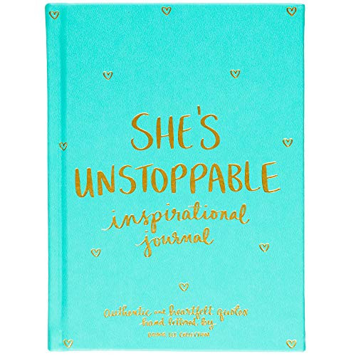Eccolo Dayna Lee Collection She's Unstoppable Inspirational Journal, Hardcover, 5x7"
