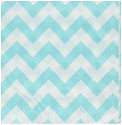 Amscan 511492.121 Luncheon Napkins Party Supplies One Size Robin's egg Blue