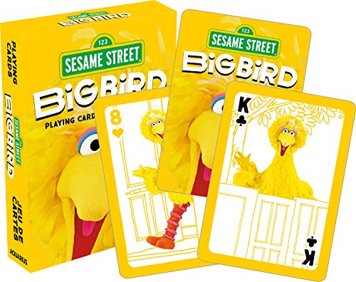 Aquarius Sesame Street Big Bird Playing Cards
