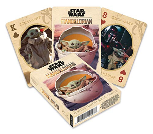 Aquarius Star Wars The Mandalorian The Child Playing Cards, Multi Color (52743)
