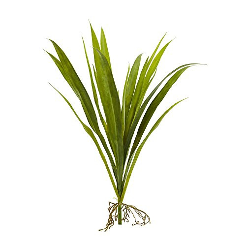 Nearly Natural 15 Grass (Set of 6) Artificial Plant, Green