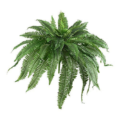 Nearly Natural 6051-S2 48â? Boston Fern (Set of 2), 2 Piece,Green