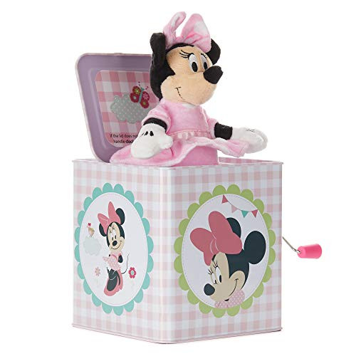 Disney Baby Minnie Mouse Jack-in-The-Box - Musical Toy for Babies