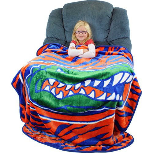 College Covers Florida Gators Raschel Throw Blanket, 50" x 60"