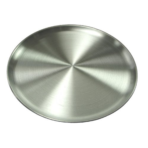 Winco Aluminum Winware Coupe Style 14-Inch Pizza Tray, 14 Inch