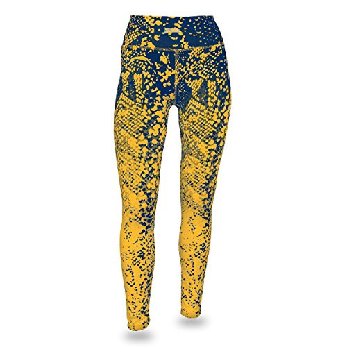 Zubaz NFL San Diego Chargers Women's Gradient Print Team Logo Leggings, Medium, Navy/Gold Zubaz NFL San Diego Chargers Women's Gradient Print Team Logo Leggings, Medium, Navy/Gold