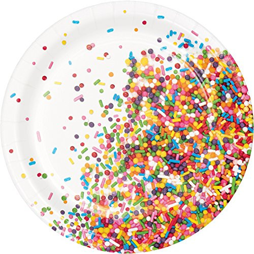 Creative Converting 324662 Luncheon Plate 7" Multicolor