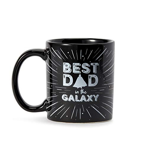 Star Wars Fathers Day Coffee Mug - Darth Vader "Best Dad in the Galaxy" Ceramic Mug - 11 oz