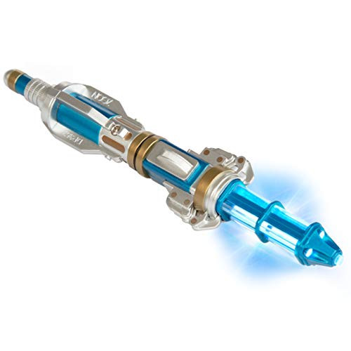 Doctor Who Sonic Screwdriver 6" Flashlight - 12th Dr. Peter Capaldi 2nd Sonic Screwdriver - LED Flash Light Doctor Who Sonic Screwdriver 6" Flashlight - 12th Dr. Peter Capaldi 2nd Sonic Screwdriver - LED Flash Light