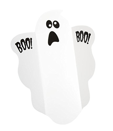 Ghost Halloween Candy Bar Wrappers, 8ct