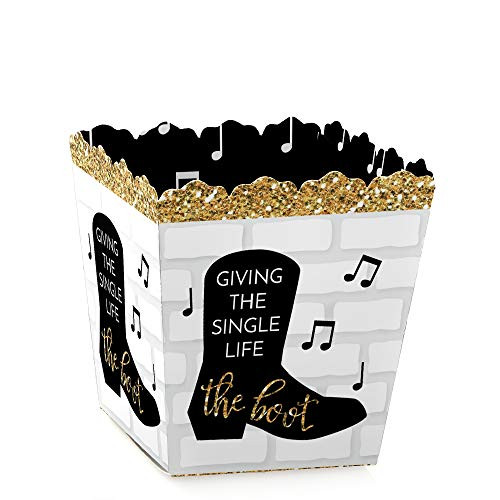 Nash Bash - Party Mini Favor Boxes - Nashville Bachelorette Party Treat Candy Boxes - Set of 12