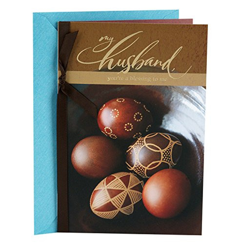 Hallmark Romantic Easter Card for Husband (So Glad We Chose Each Other)