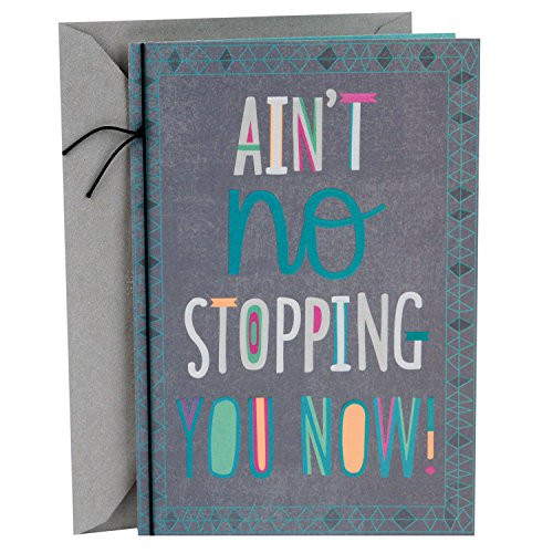 Hallmark Mahogany Graduation Card (Ain't No Stopping You)