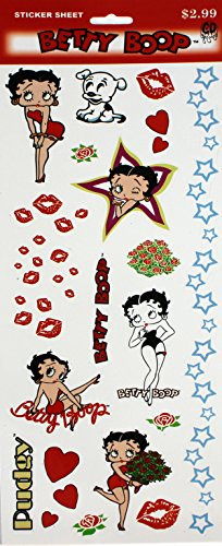 C&D Visionary Betty Boop - Die Cut Sticker Set