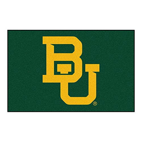 FANMATS NCAA Baylor University Bears Nylon Face Starter Rug,Team Color,19"x30" FANMATS NCAA Baylor University Bears Nylon Face Starter Rug,Team Color,19"x30"