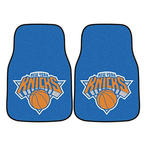 FANMATS NBA New York Knicks Nylon Face Carpet Car Mat