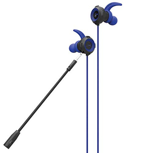 Premier Altec Lansing Gaming Earbuds in Ear Headphones with Mic Volume Control HD Stereo Combat Buds, Blue