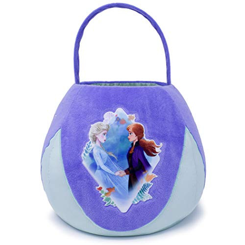 Disney Frozen Elsa and Anna Medium Plush Basket, Multi Disney Frozen Elsa and Anna Medium Plush Basket, Multi