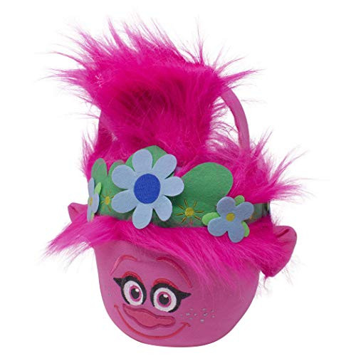 Universal Trolls Poppy Medium Plush Basket, Multi