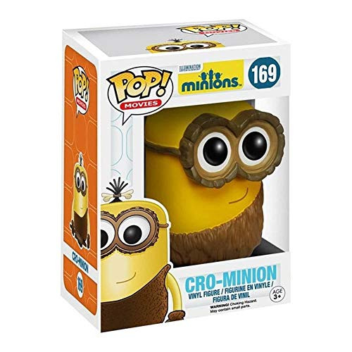 Funko Pop: Movies: Minions - Cro-Minion Vinyl Figure + FUNKO PROTECTIVE CASE