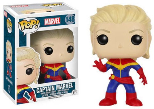 Funko  7274 Pop! Marvel: Unmasked Captain Marvel