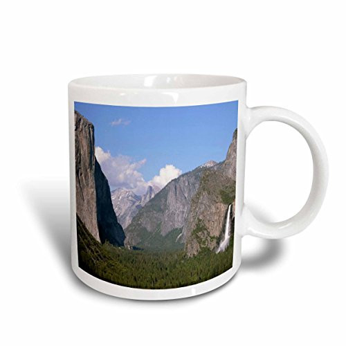 3dRose El Capitan and Bridalveil Falls in Yosemite National Park Ceramic Mug, 11-Ounce 3dRose El Capitan and Bridalveil Falls in Yosemite National Park Ceramic Mug, 11-Ounce