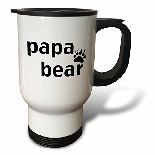 3dRose Air Force Dad Support Our Troops Travel Mug, 14-Ounce