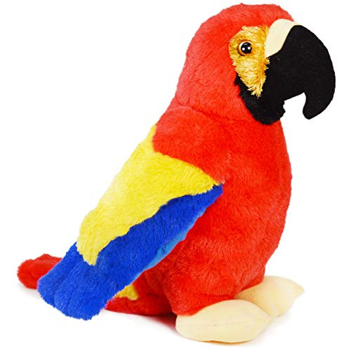 VIAHART Papaya The Parrot | 12 Inch Stuffed Animal Plush Macaw Bird | by Tiger Tale Toys VIAHART Papaya The Parrot | 12 Inch Stuffed Animal Plush Macaw Bird | by Tiger Tale Toys