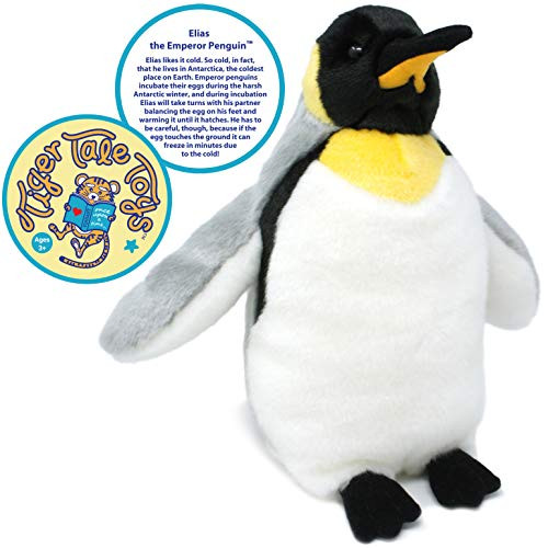 VIAHART Elias The Emperor Penguin | 11 Inch Stuffed Animal Plush Bird | by Tiger Tale Toys VIAHART Elias The Emperor Penguin | 11 Inch Stuffed Animal Plush Bird | by Tiger Tale Toys