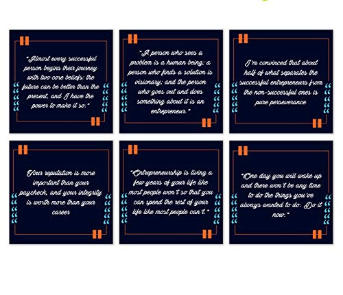 Gc Inspirational Wall Art | Art Set Of 6 Motivational Posters | 11x11 Wall Decor For Home, Bedroom Or Office | Decorative Poster With Positive Quotes | Inspiring Quote Wall Decor Pack Gc Inspirational Wall Art | Art Set Of 6 Motivational Posters | 11x11 Wall Decor For Home, Bedroom Or Office | Decorative Poster With Positive Quotes | Inspiring Quote Wall Decor Pack