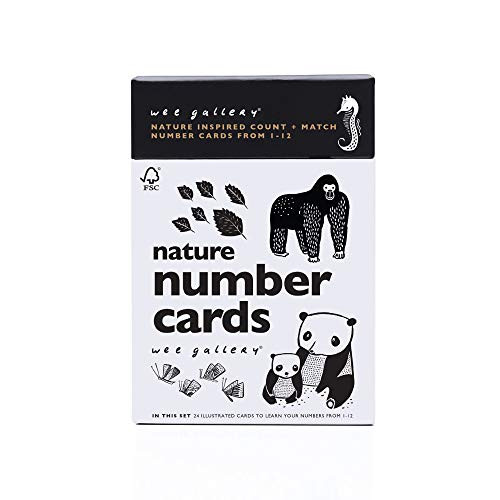 Wee Gallery, Nature Number Cards, Learning, Flash Cards