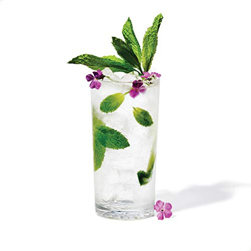 TOSSWARE 14oz Highball SET OF 4, Tritan Dishwasher Safe & Heat Resistant Unbreakable Plastic Cocktail Glasses