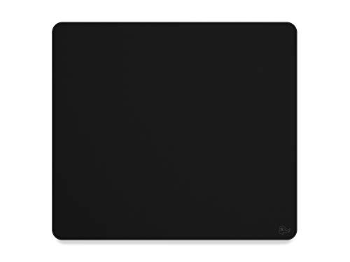 Glorious XL Heavy Gaming Mouse Mat/Pad - Stealth Edition - Extra 5mm Thick, Stitched Edges, Black Cloth Mousepad | 16x18" (G-HXL-Stealth)