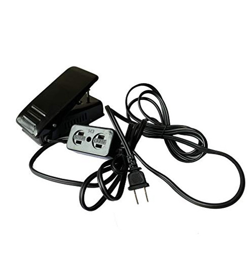 Universal Foot Control Pedal W/Light & Motor Block FC143 for Home Sewing Machine