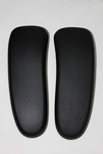 Arm Pads Pad Black Vinyl for Herman Miller Aeron Classic Pair