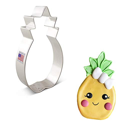 Ann Clark Cookie Cutters Pineapple Cookie Cutter, 5" Ann Clark Cookie Cutters Pineapple Cookie Cutter, 5"