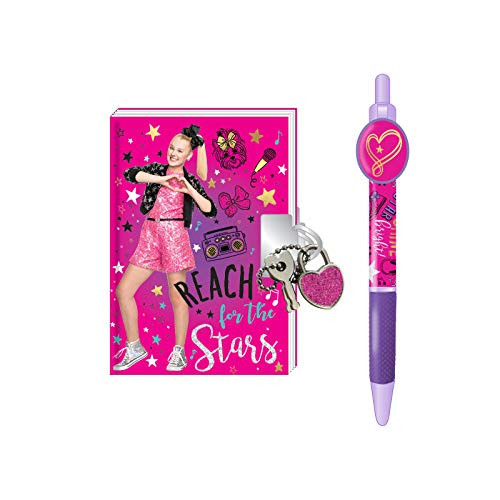 Jojo Siwa Journal Set with Lock Mini Secret Diary Set for Girls