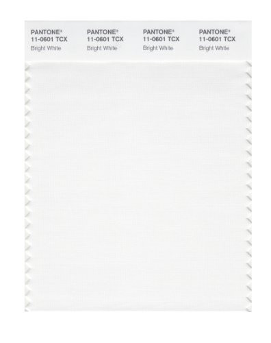 PANTONE Smart 11-0601X Color Swatch Card, Bright White