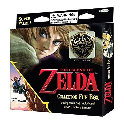 2016 Nintendo The Legend Of Zelda Collector's Trading Cards Value Box - 4 packs of 6 cards each (Assorted Pin)
