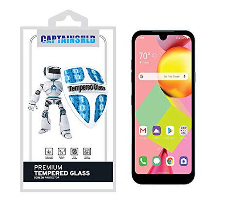 (2 Pack) CaptainShld for LG Phoenix 5 Tempered Glass Screen Protector, Anti Scratch, 9H Hardness, Bubble Free (2 Pack) CaptainShld for LG Phoenix 5 Tempered Glass Screen Protector, Anti Scratch, 9H Hardness, Bubble Free