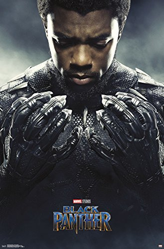 Trends International Black Panther Wall Poster, 22.375" x 34", Multi