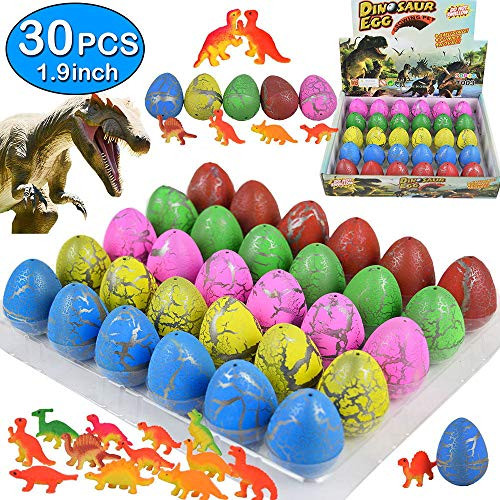 Oceanwing 30 Pack Easter Hatching Dinosaur Egg Toys Indoor,1.9in Large Easter Eggs That Hatch in Water Easter Basket Stuffer Gift for Girls Boys Kids Easter Birthday Party Favors Oceanwing 30 Pack Easter Hatching Dinosaur Egg Toys Indoor,1.9in Large Easter Eggs That Hatch in Water Easter Basket Stuffer Gift for Girls Boys Kids Easter Birthday Party Favors
