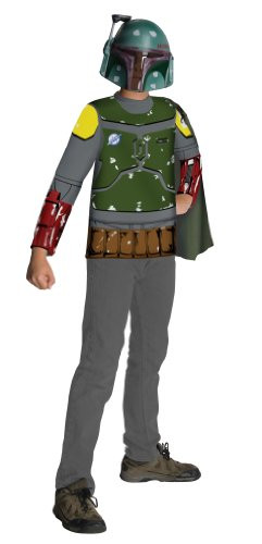 Rubie's Star Wars Child's Boba Fett Value Costume Top, Large