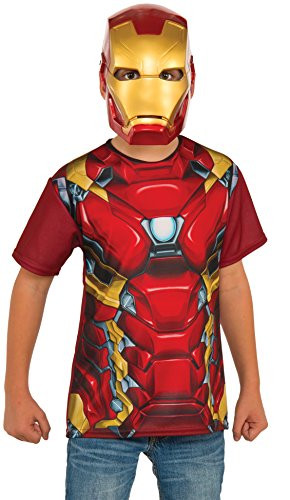 Rubie's Costume Captain America: Civil War Iron Man Child Top & Mask, Small