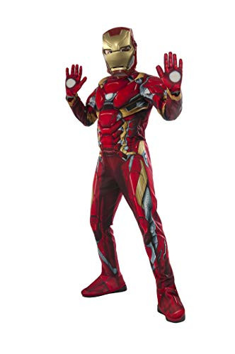 Rubie's Costume Captain America: Civil War Iron Man Costume - with Mask and Gloves (Medium)
