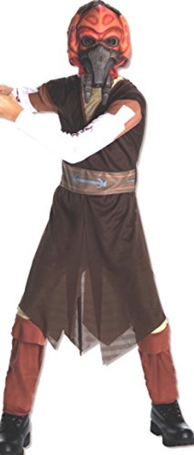 Rubie's Star Wars Clone Wars Child's Plo Koon Costume and Mask, Small