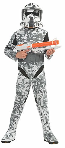 Rubies Star Wars Clone Wars Child's Arf Trooper Costume and Mask, Large